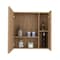 Tuhome Sines Medicine Cabinet, Four Internal Shelves, Single Door, Pine GLM7924 - alternate 6